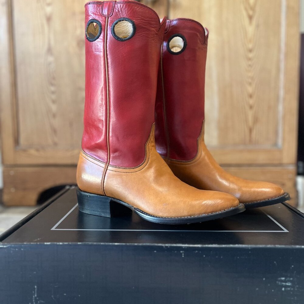 Custom Lucchese Burns Cowboy Boots NIB